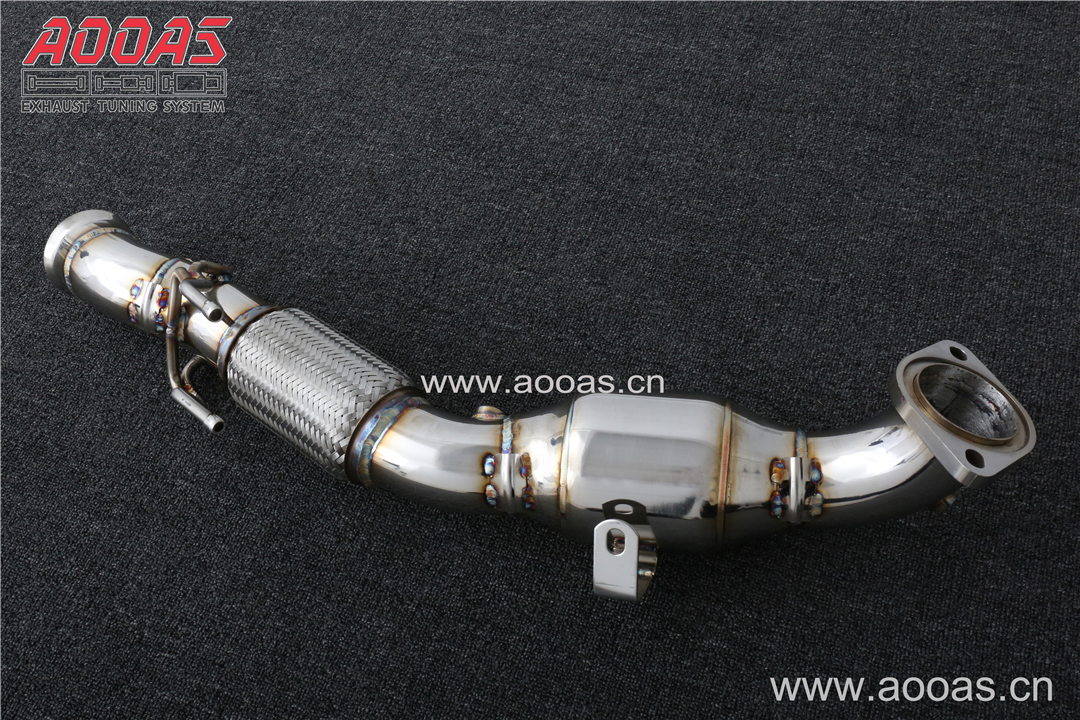 Ford Focus RS 2.3T SS304 / Cat (With Cat) Downpipe